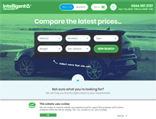 Tablet Screenshot of intelligentcarleasing.com
